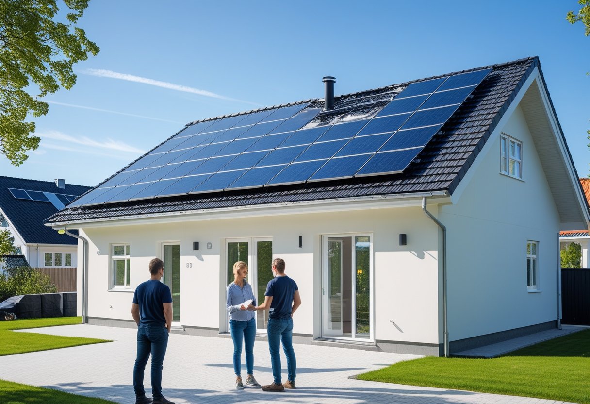 Sadarn far du et energieffektivt hjem med nyt tag og hulmursisolering i Arhus